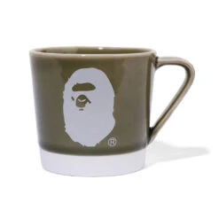Logo Porcelain Mug - Green