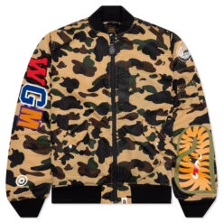 1St Camo Shark MA-1 - Yellow