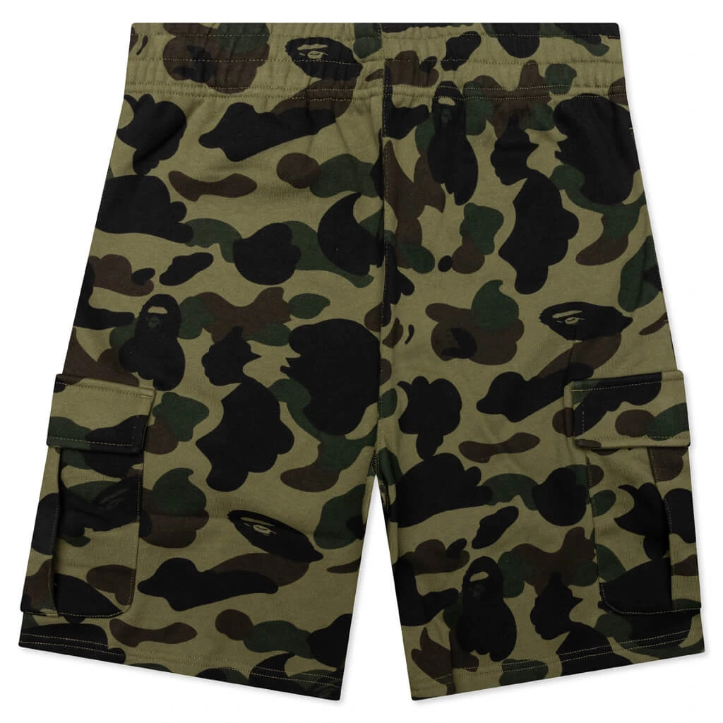 1st Camo 6 Pocket Sweat Shorts - Green 3 1st Camo 6 Pocket Sweat Shorts - Green