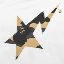 1st Camo Bape STA Tee - White/Yellow 9 1st Camo Bape STA Tee - White/Yellow -Feature store 1st Camo Bape STA Tee White Yellow 001TEK801014M WHD 08 13 24 Feature JP 5