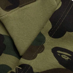 1st Camo Shark Full Zip Hoodie - Green -Feature store 1st Camo Shark Full Zip Hoodie M Green 001ZPJ801009MGRN 12 07 23 Feature KN 10