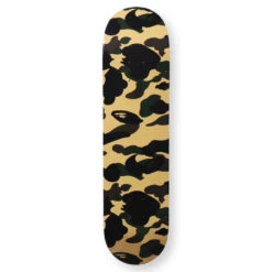 1st Camo Skateboard - Yellow