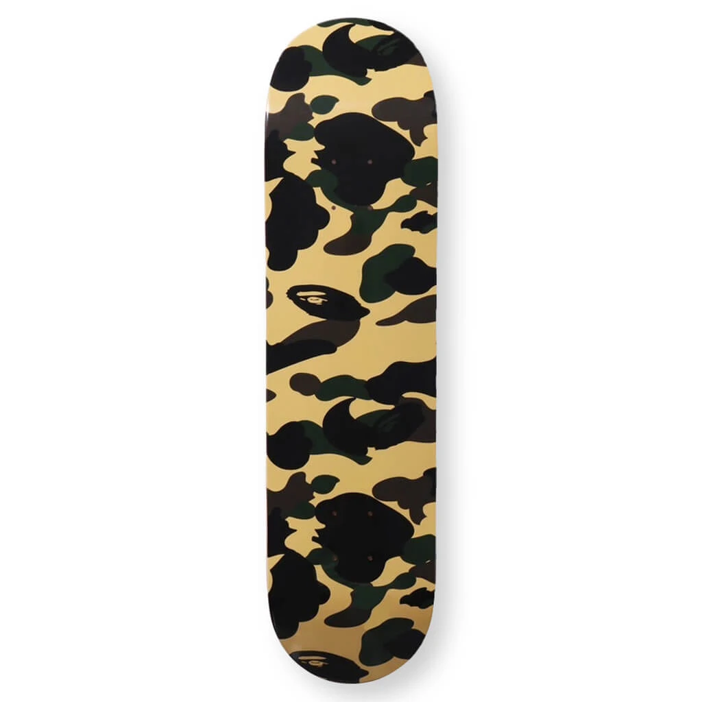 1st Camo Skateboard - Yellow 3 1st Camo Skateboard - Yellow