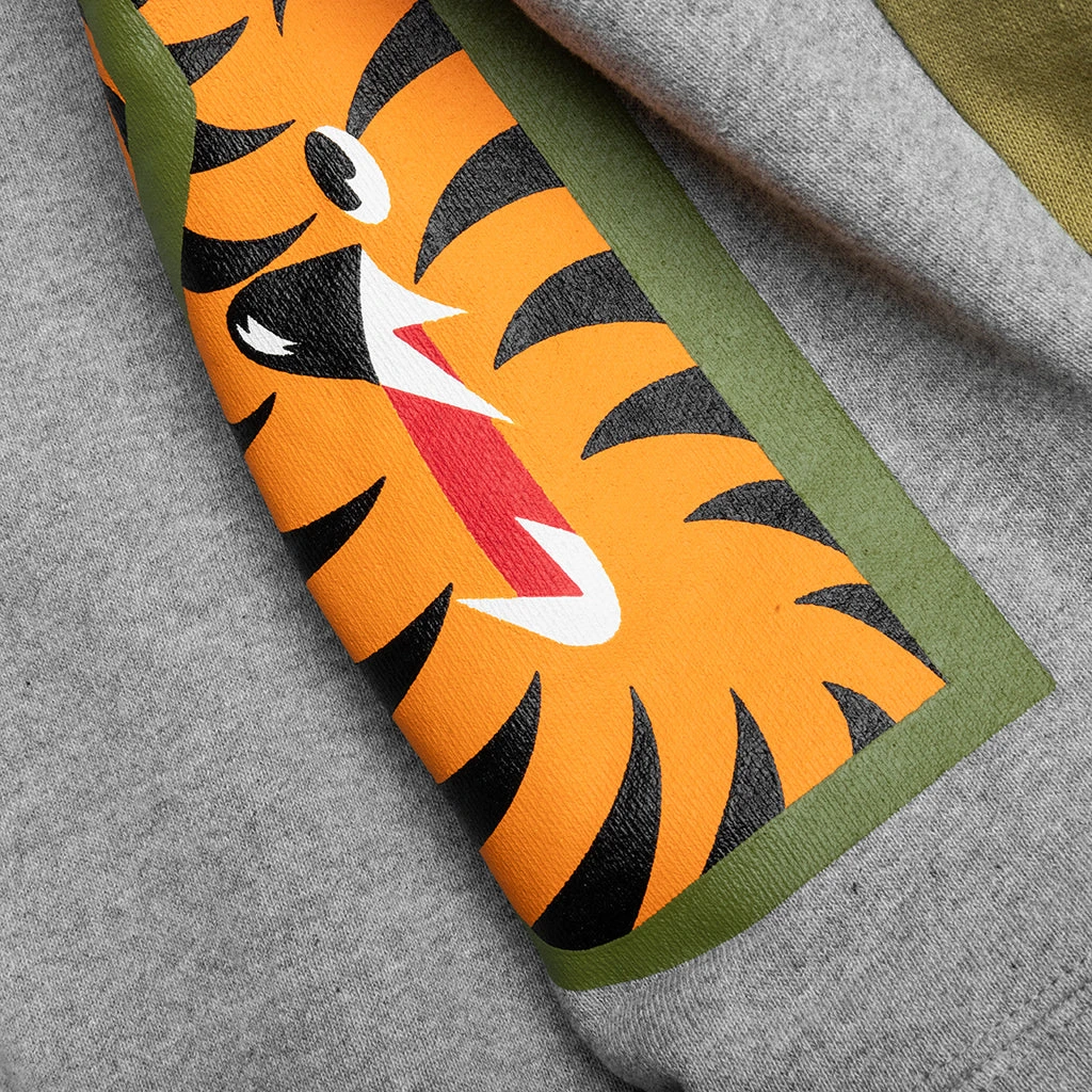 1st Shark Full Zip Hoodie - Gray 6 1st Shark Full Zip Hoodie - Gray - Image 4