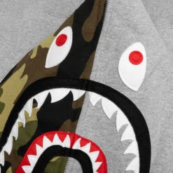 1st Shark Full Zip Hoodie - Gray 9 1st Shark Full Zip Hoodie - Gray -Feature store 1st Shark Full Zip Hoodie Gray Double Check Retail 001ZPK701005M GRA 08 10 25 Feature JA 8