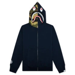 1st Shark Full Zip Hoodie - Navy