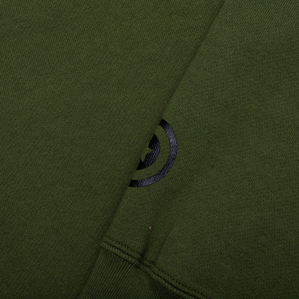 1st Shark Full Zip Hoodie - Olive Drab 7 1st Shark Full Zip Hoodie - Olive Drab - Image 5