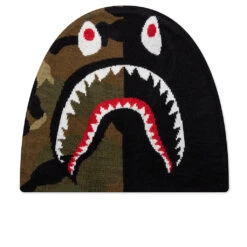 1st Shark Knit Cap - Black