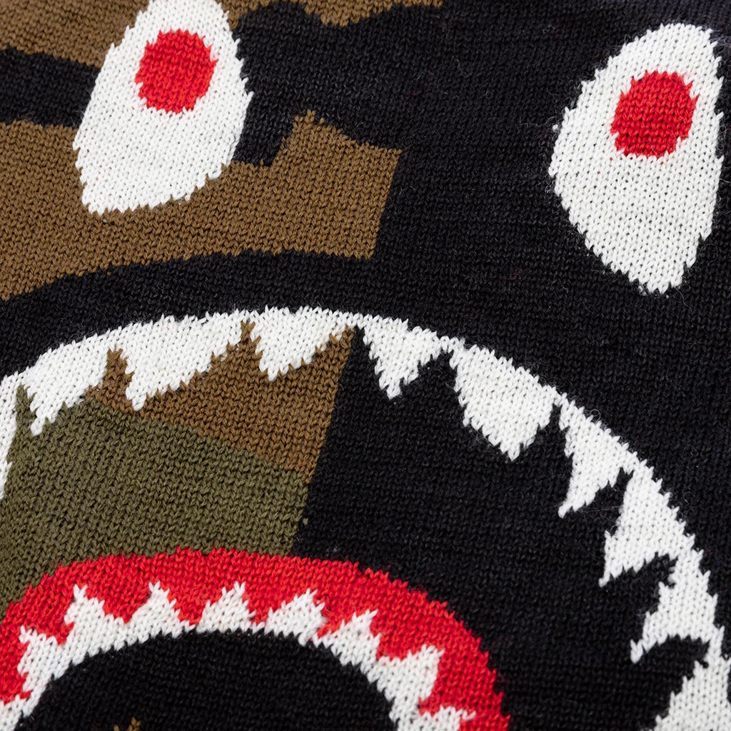 1st Shark Knit Cap - Black 4 1st Shark Knit Cap - Black - Image 2