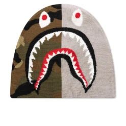 1st Shark Knit Cap - Gray
