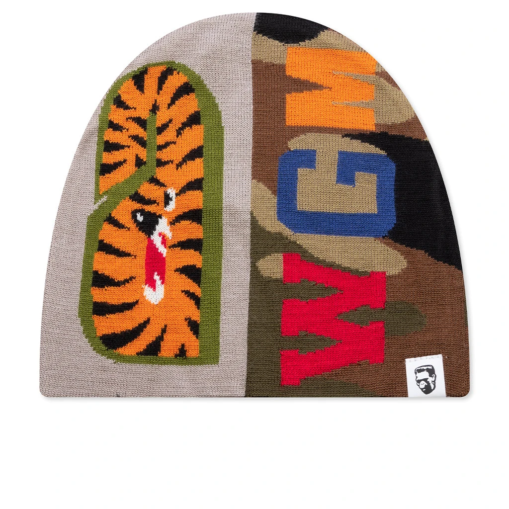 1st Shark Knit Cap - Gray 5 1st Shark Knit Cap - Gray - Image 3