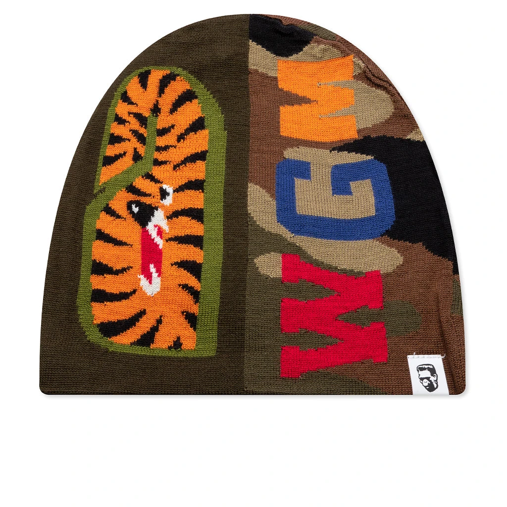 1st Shark Knit Cap - Red 5 1st Shark Knit Cap - Red - Image 3