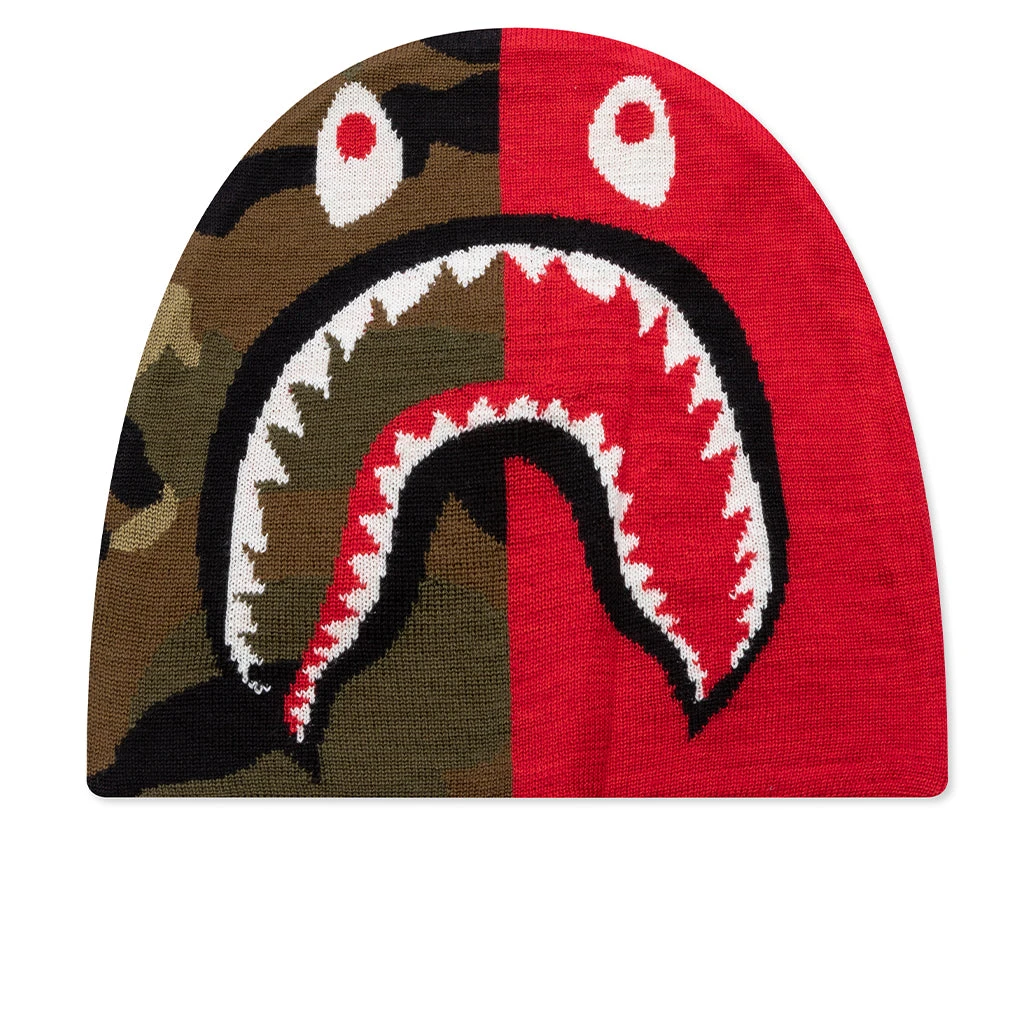 1st Shark Knit Cap - Red 3 1st Shark Knit Cap - Red