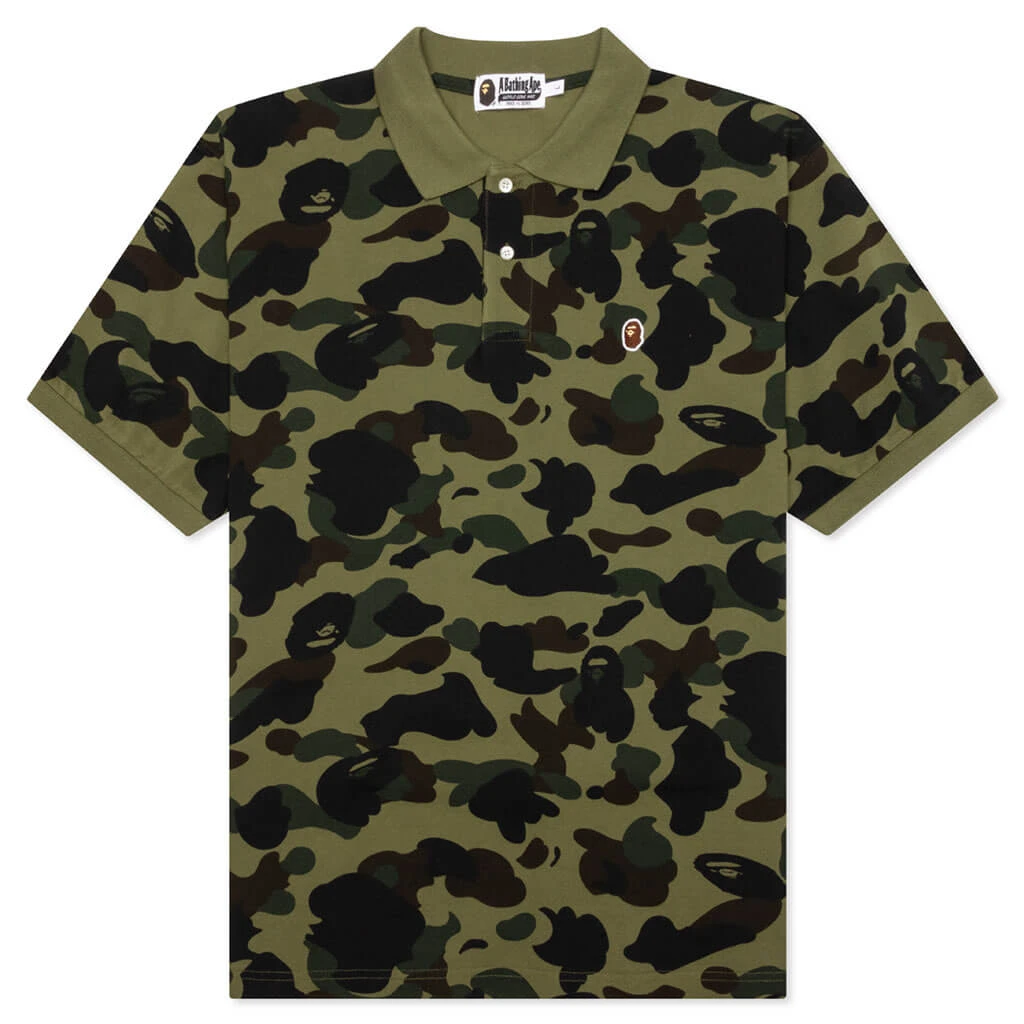 1st Camo One Point Relaxed Fit Polo - Green 3 1st Camo One Point Relaxed Fit Polo - Green