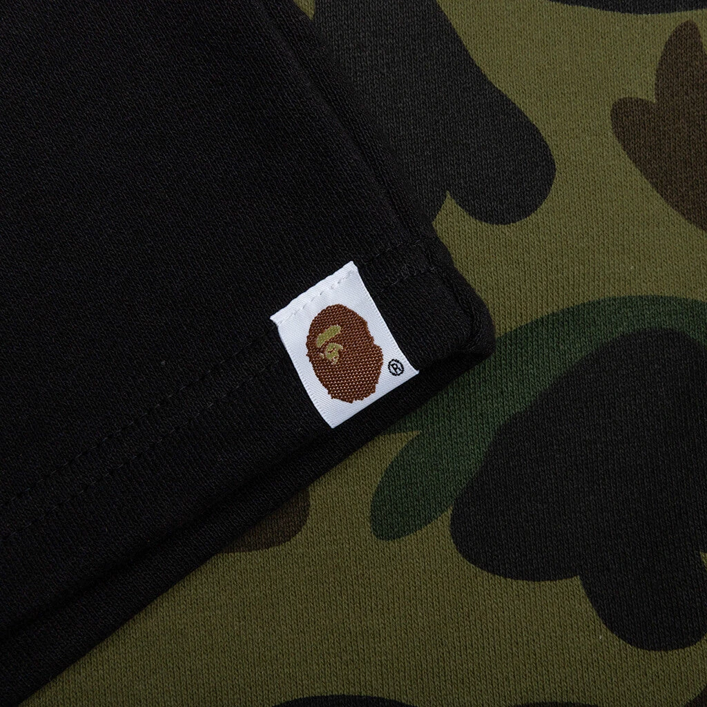 1st Camo Back Shark Sweat Shorts - Green 5 1st Camo Back Shark Sweat Shorts - Green - Image 3