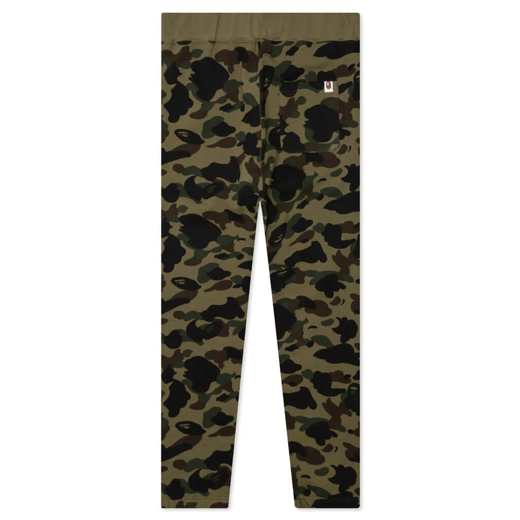 1st Camo Wide Fit Sweat Pants - Green 4 1st Camo Wide Fit Sweat Pants - Green - Image 2