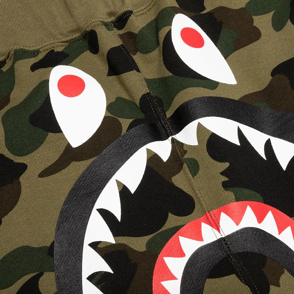 1st Camo Wide Fit Sweat Pants - Green 6 1st Camo Wide Fit Sweat Pants - Green - Image 4