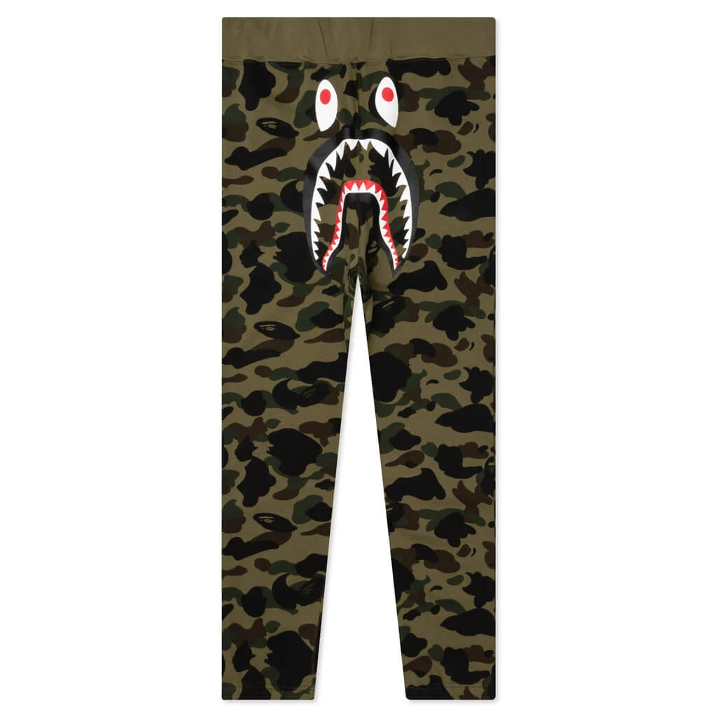 1st Camo Wide Fit Sweat Pants - Green 3 1st Camo Wide Fit Sweat Pants - Green