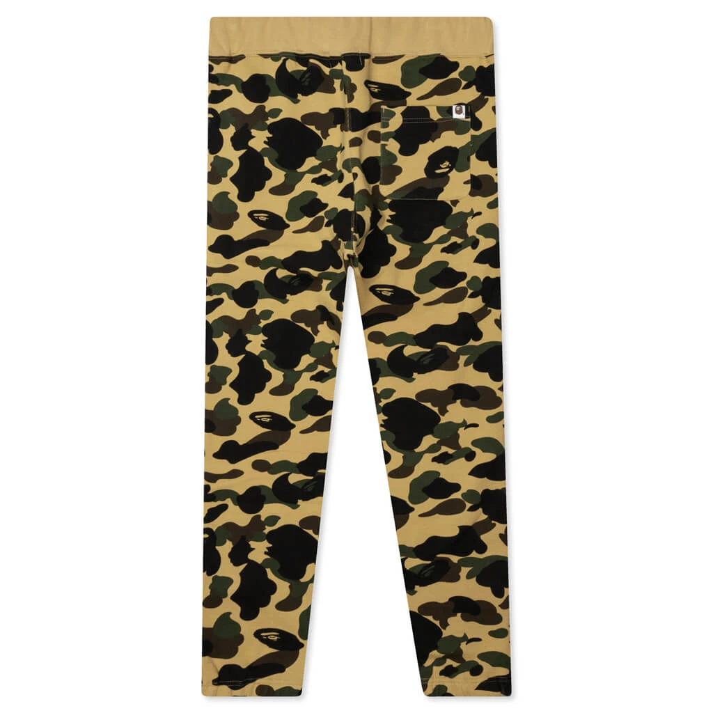1st Camo Wide Fit Sweat Pants - Yellow 4 1st Camo Wide Fit Sweat Pants - Yellow - Image 2