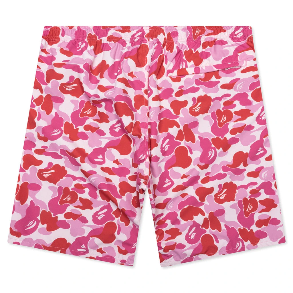 Abc Camo Beach Shorts - Pink 4 Abc Camo Beach Shorts - Pink - Image 2
