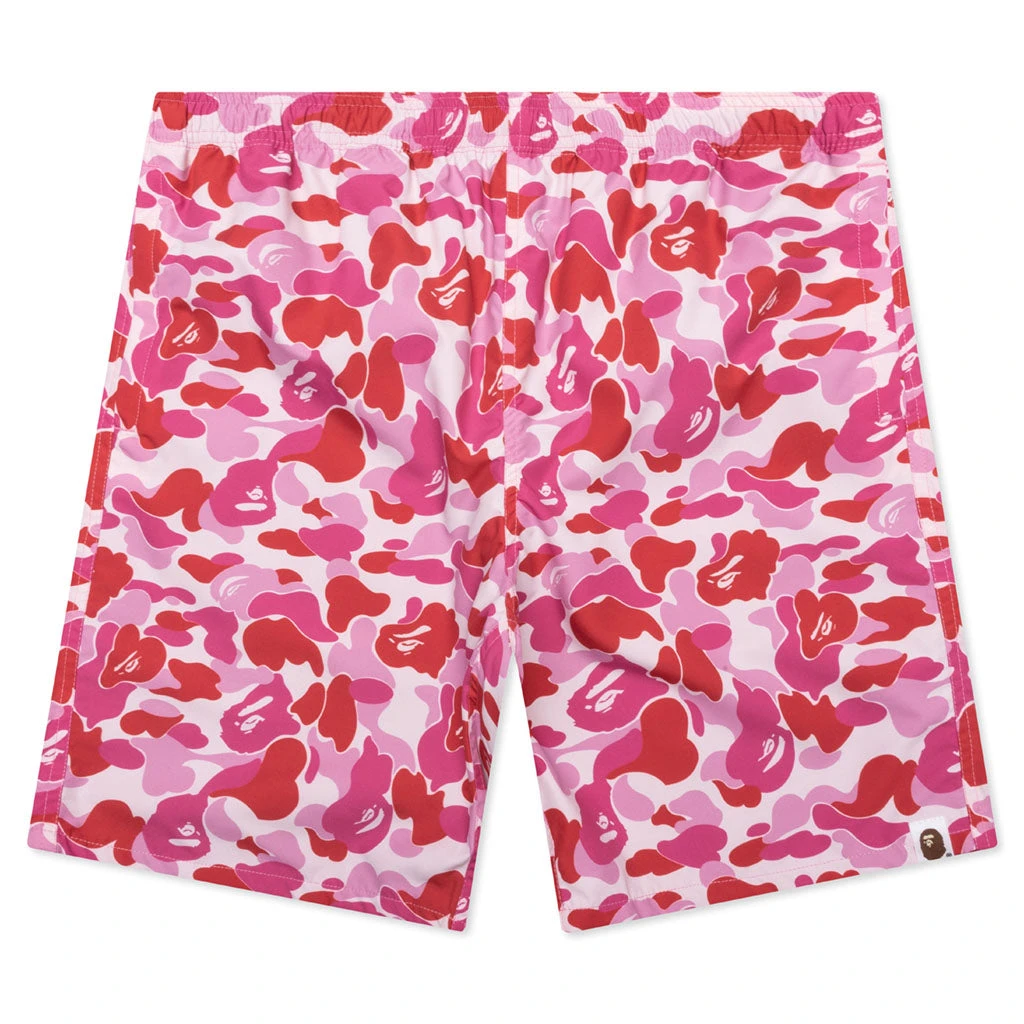 Abc Camo Beach Shorts - Pink 3 Abc Camo Beach Shorts - Pink