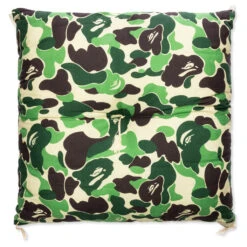 Abc Camo Japanese Cushion - Green