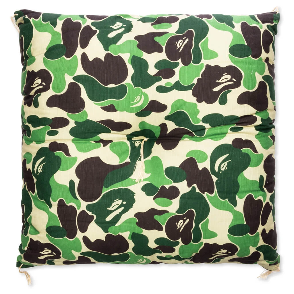 Abc Camo Japanese Cushion - Green 3 Abc Camo Japanese Cushion - Green