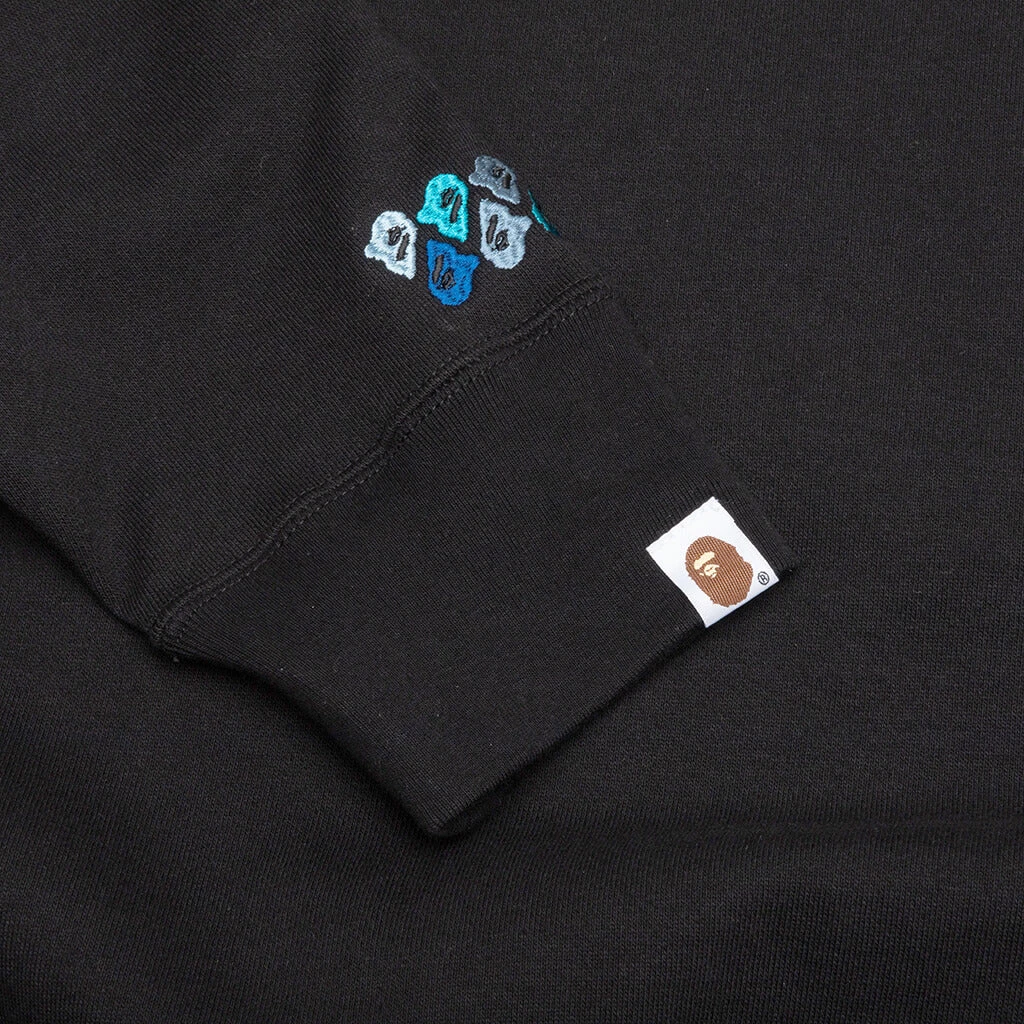 Abc Camo Patch Loose Fit Crewneck - Black 5 Abc Camo Patch Loose Fit Crewneck - Black - Image 3