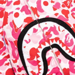 Abc Camo Shark Full Zip Hoodie - Pink 9 Abc Camo Shark Full Zip Hoodie - Pink -Feature store A Bathing Ape Abc Camo Shark Full Zip Hoodie Pink 001ZPJ301007M 04 15 23 Feature KN 7