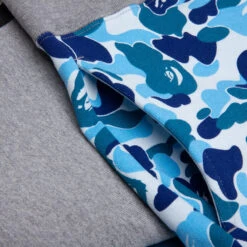 Abc Camo Side Shark Sweat Shorts - Blue -Feature store A Bathing Ape Abc Camo Side Shark Sweat Shorts Blue 001SPJ301016M 04 15 23 Feature KN 6