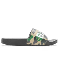 Abc Camo Slide Sandals - Green