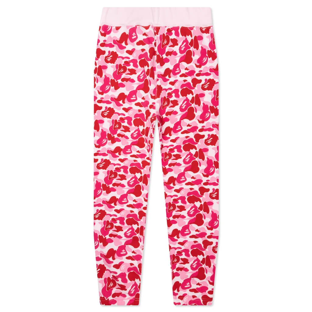 Abc Camo Sweat Pants - Pink 3 Abc Camo Sweat Pants - Pink