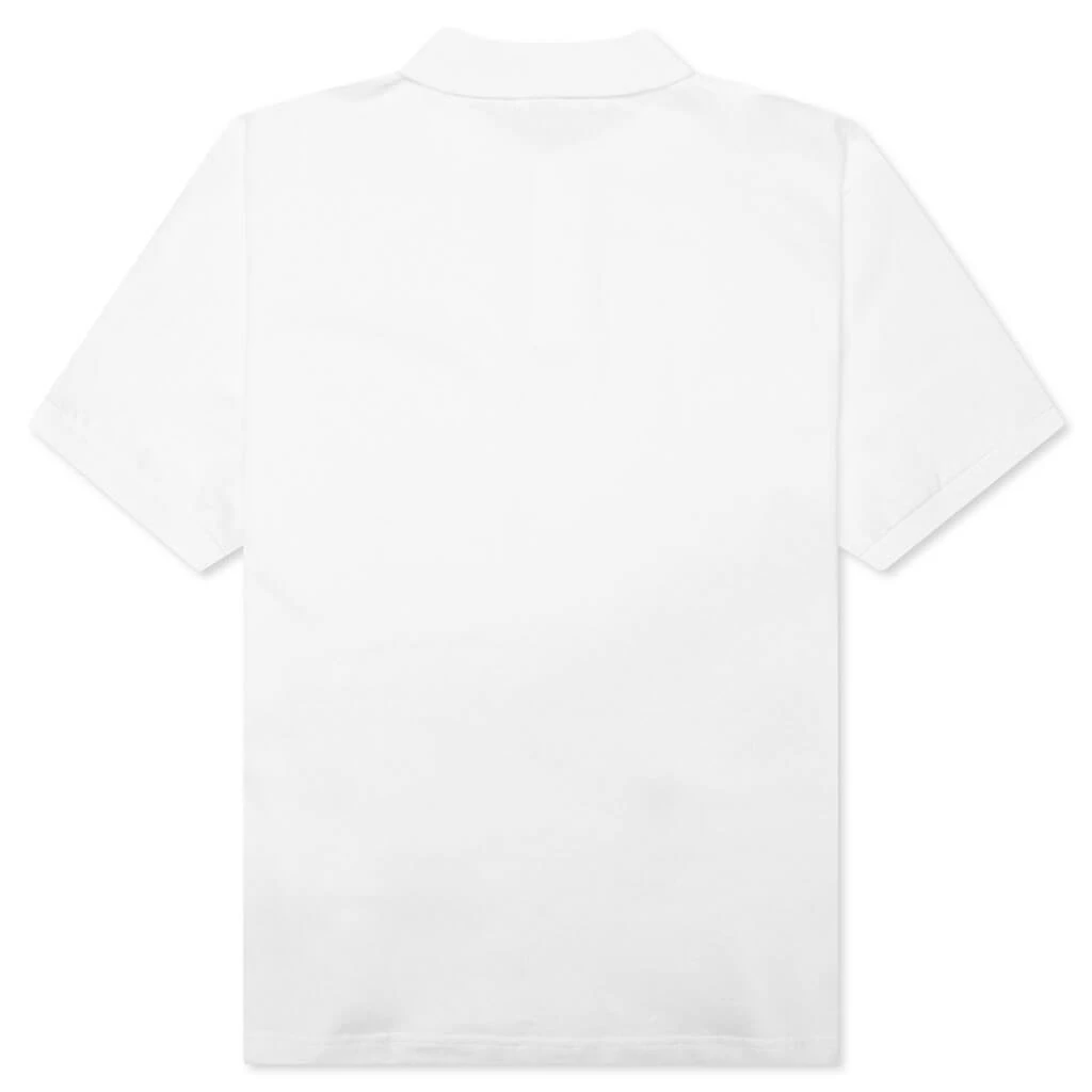 Ape Head One Point Relaxed Fit Polo - White 4 Ape Head One Point Relaxed Fit Polo - White - Image 2