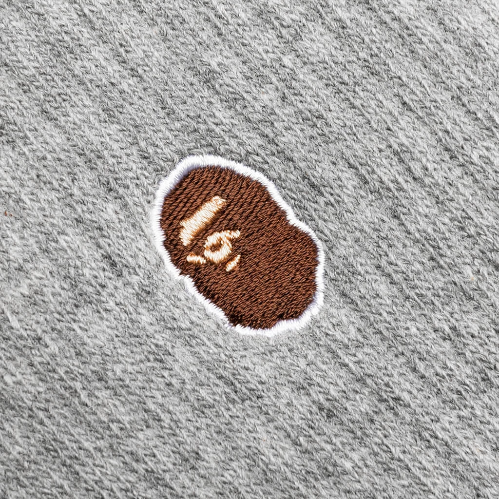 Ape Head One Point Socks - Grey 4 Ape Head One Point Socks - Grey - Image 2