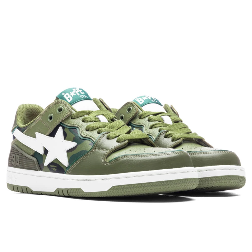 Bape Sk8 Sta #4 - Olive Drab 4 Bape Sk8 Sta #4 - Olive Drab - Image 2