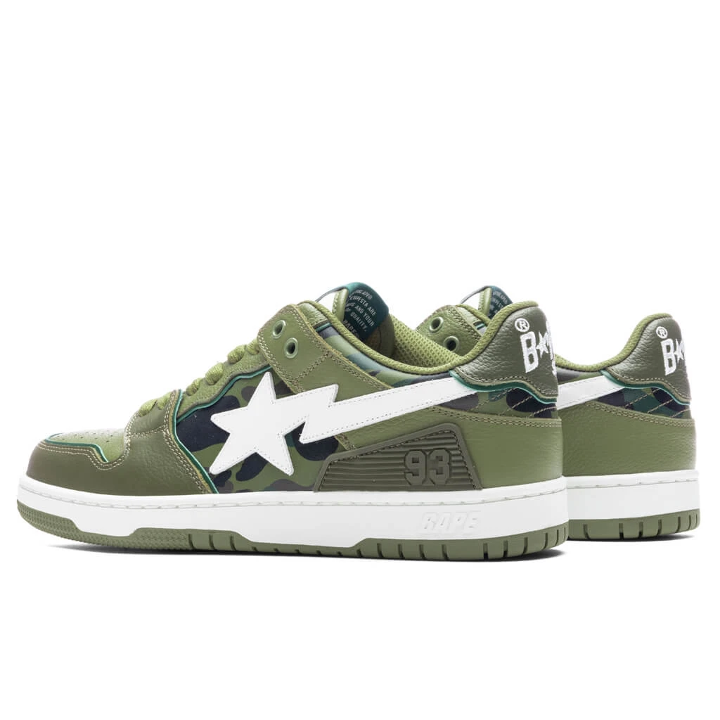 Bape Sk8 Sta #4 - Olive Drab 5 Bape Sk8 Sta #4 - Olive Drab - Image 3