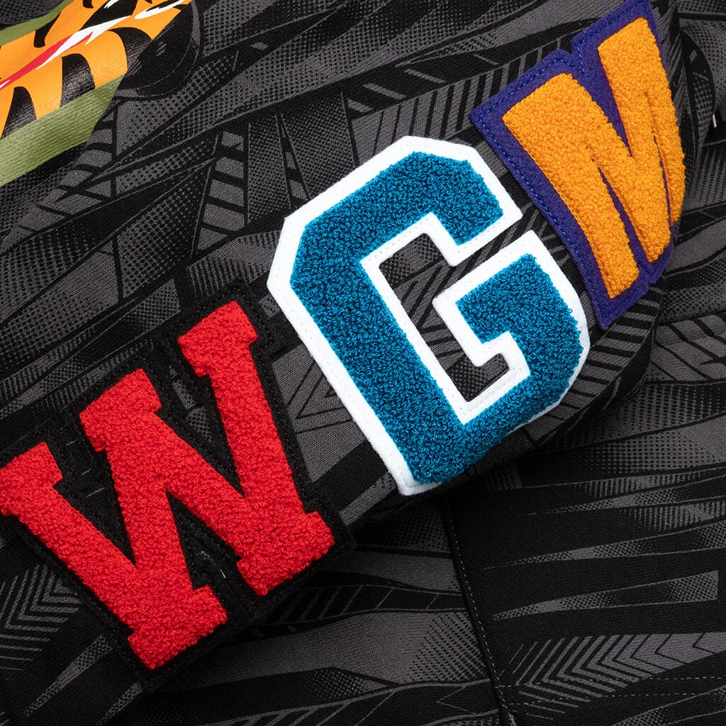 Bape Speed Racer Shark Full Zip Hoodie - Black 6 Bape Speed Racer Shark Full Zip Hoodie - Black - Image 4