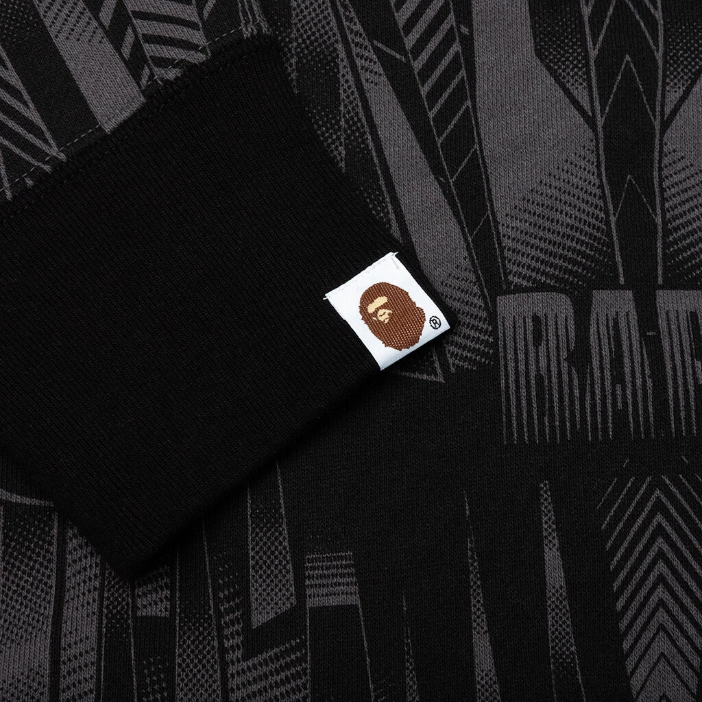 Bape Speed Racer Shark Full Zip Hoodie - Black 8 Bape Speed Racer Shark Full Zip Hoodie - Black - Image 6