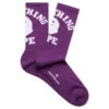 College Socks - Purple -Feature store A Bathing Ape College Socks Purple 001SOJ201001M PUR 06 29 23 Feature VR