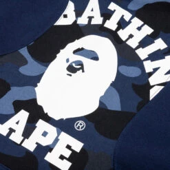 Color Camo College Cutting Relaxed Fit Hoodie - Navy 12 Color Camo College Cutting Relaxed Fit Hoodie - Navy -Feature store A Bathing Ape Color Camo College Cutting Relaxed Fit Hoodie Navy 001PPJ301007M 04 15 23 Feature KN 9