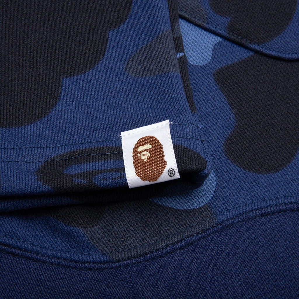 Color Camo Cutting Sweat Shorts - Navy 7 Color Camo Cutting Sweat Shorts - Navy - Image 5