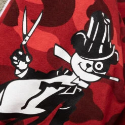 Color Camo Panda Full Zip Hoodie - Red 17 Color Camo Panda Full Zip Hoodie - Red -Feature store A Bathing Ape Color Camo Panda Full Zip Hoodie Red 001ZPJ201004M RED 04 17 23 Feature KN 14