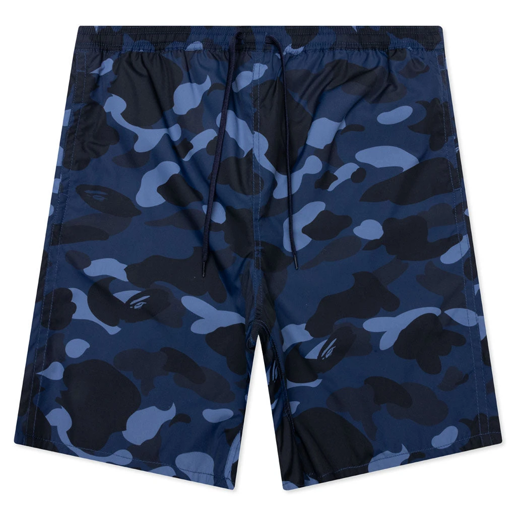 Color Camo Shark Reversible Shorts - Navy 3 Color Camo Shark Reversible Shorts - Navy