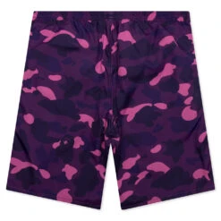 Color Camo Shark Reversible Shorts - Purple 9 Color Camo Shark Reversible Shorts - Purple -Feature store A Bathing Ape Color Camo Shark Reversible Shorts Purple 001SPJ301017M PUR 07 04 23 Feature KN 5