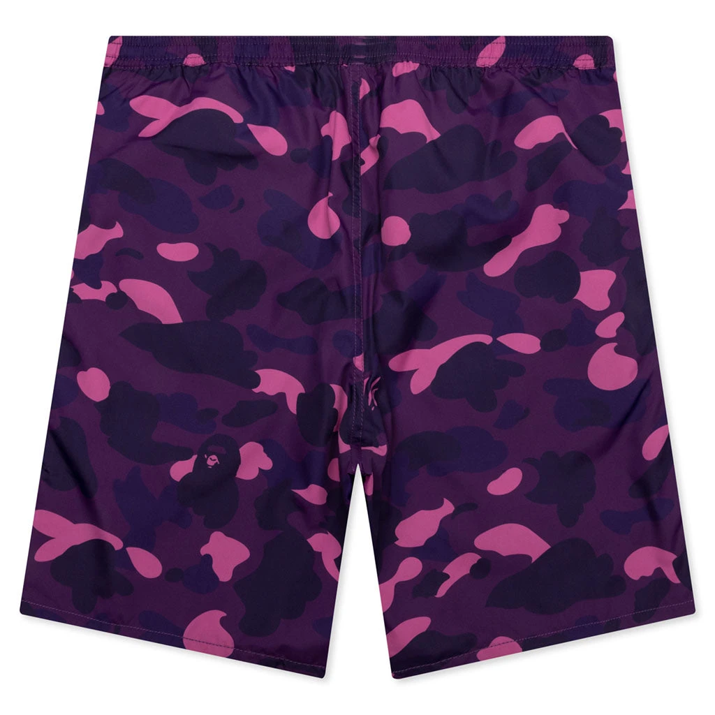 Color Camo Shark Reversible Shorts - Purple 5 Color Camo Shark Reversible Shorts - Purple - Image 3