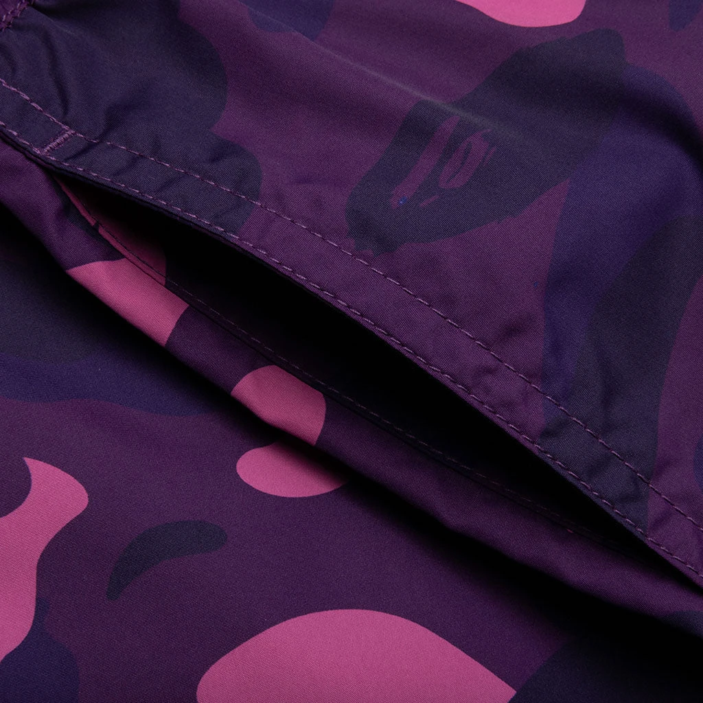 Color Camo Shark Reversible Shorts - Purple 6 Color Camo Shark Reversible Shorts - Purple - Image 4