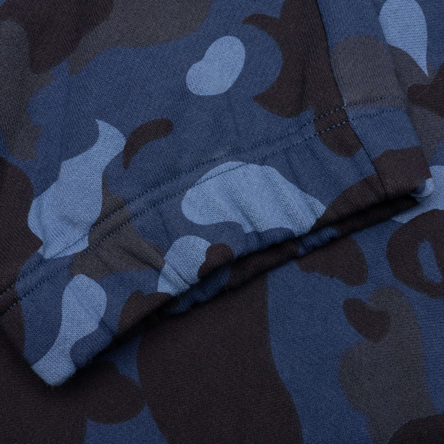 Color Camo Wide Fit Sweat Pants - Navy 7 Color Camo Wide Fit Sweat Pants - Navy - Image 5