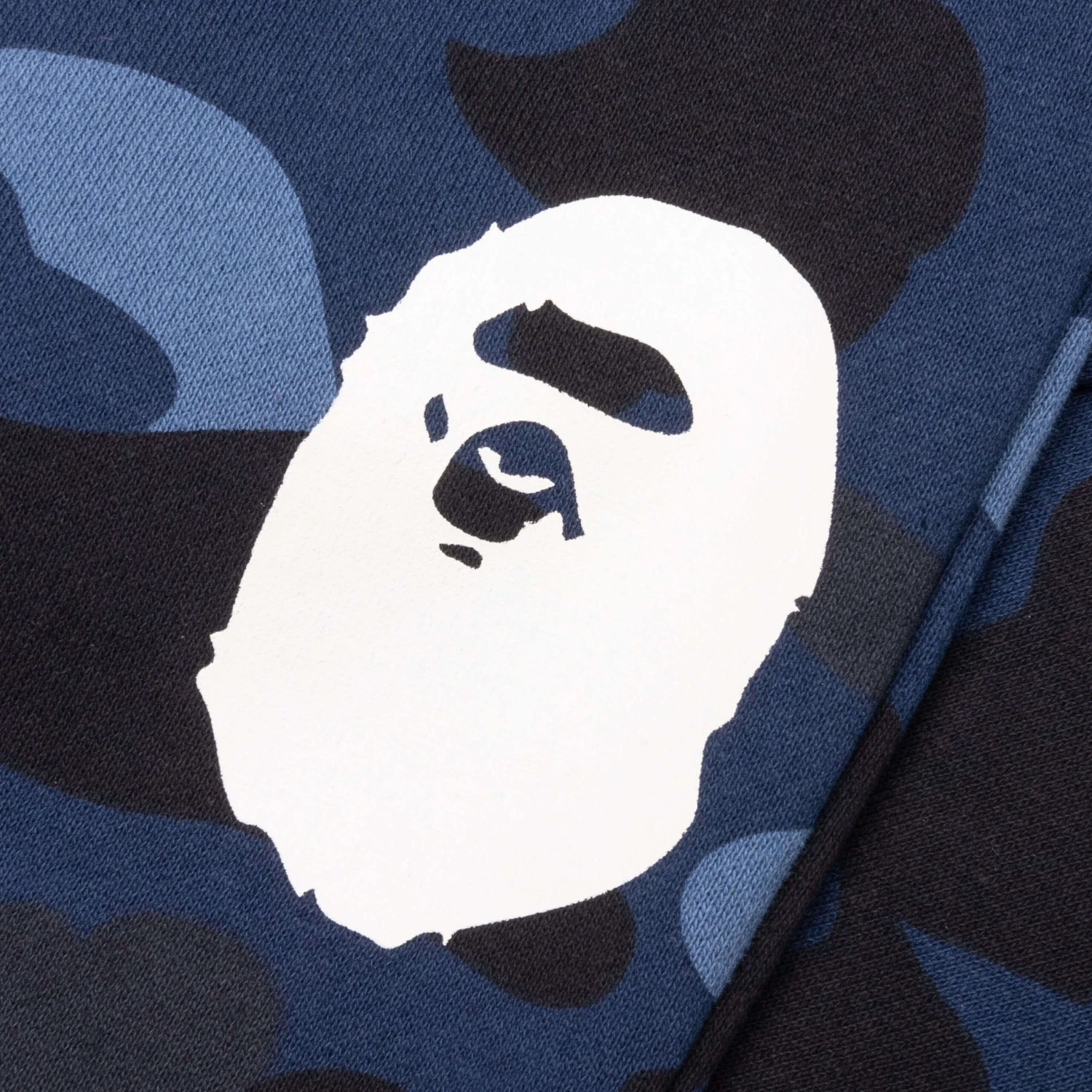 Color Camo Wide Fit Sweat Pants - Navy 5 Color Camo Wide Fit Sweat Pants - Navy - Image 3