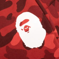 Color Camo Wide Fit Sweat Pants - Red -Feature store A Bathing Ape Color Camo Wide Fit Sweat Pants Red 001PTJ301011MRED 03 01 23 Feature VR 7