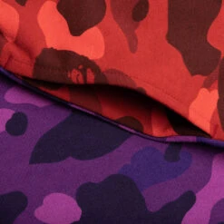 Crazy Camo Shark Sweat Shorts - Red -Feature store A Bathing Ape Crazy Camo Shark Sweat Shorts Red 001SPI201003M RED 01 03 23 Feature VR 7